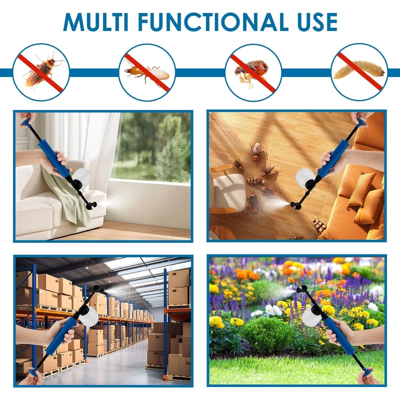 Handheld Powder Sprayer Duster 6