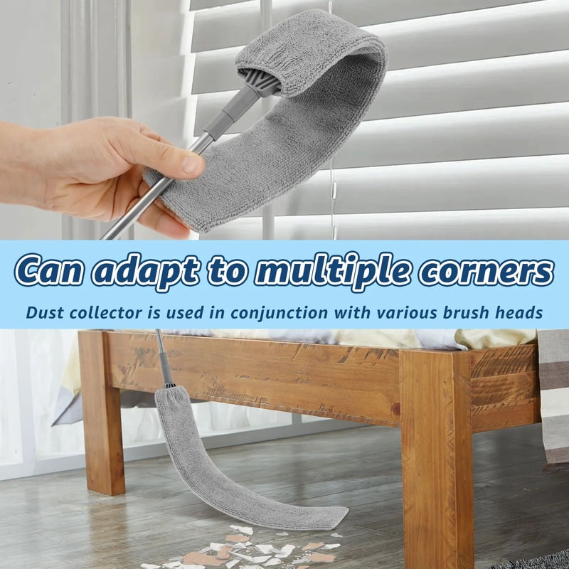 Telescopic Microfiber Duster Brush 4