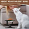 Adjustable Elevated Pet Bowl Stand 6