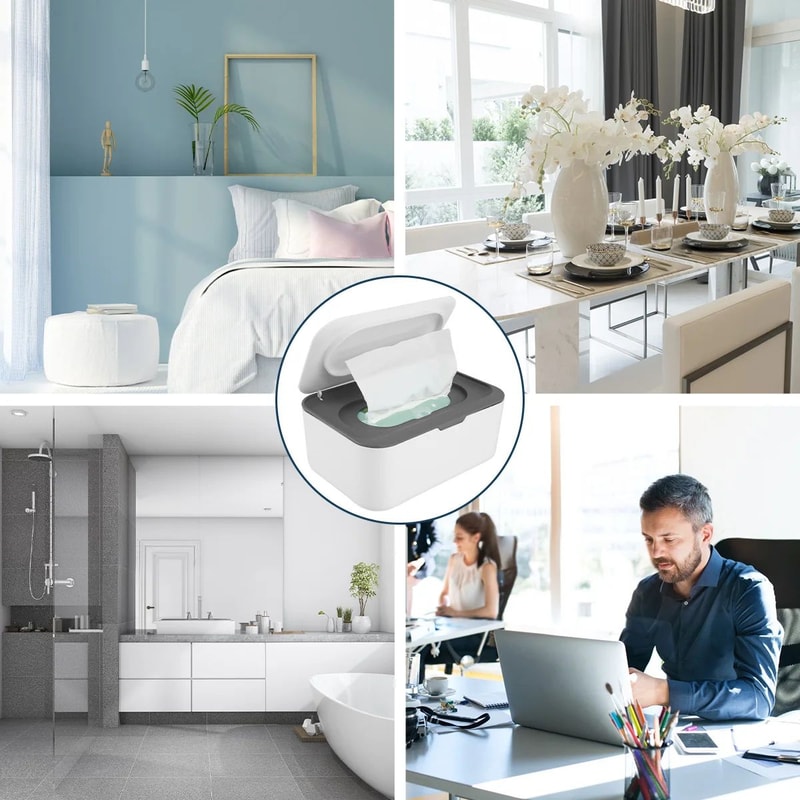 Portable Wet Tissue Storage Box 10