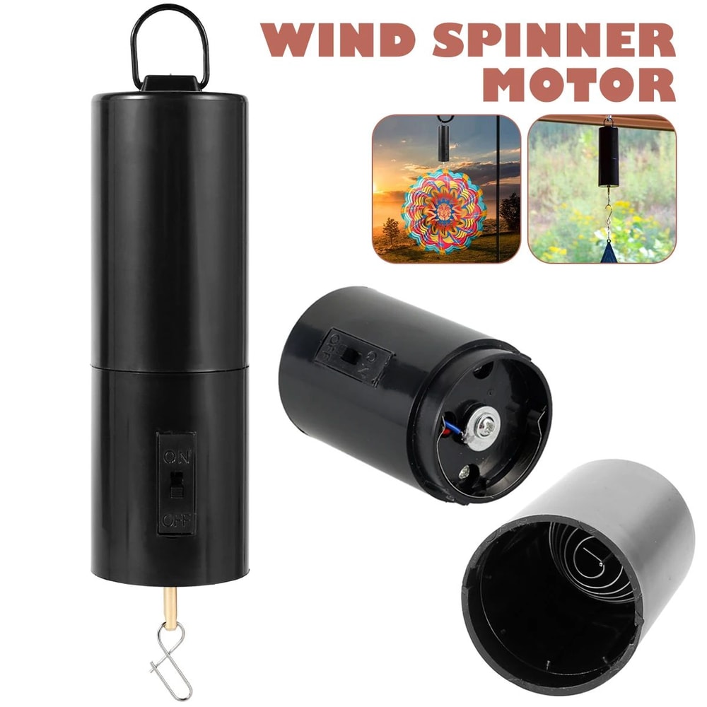 Battery Powered Wind Spinner Motor 3