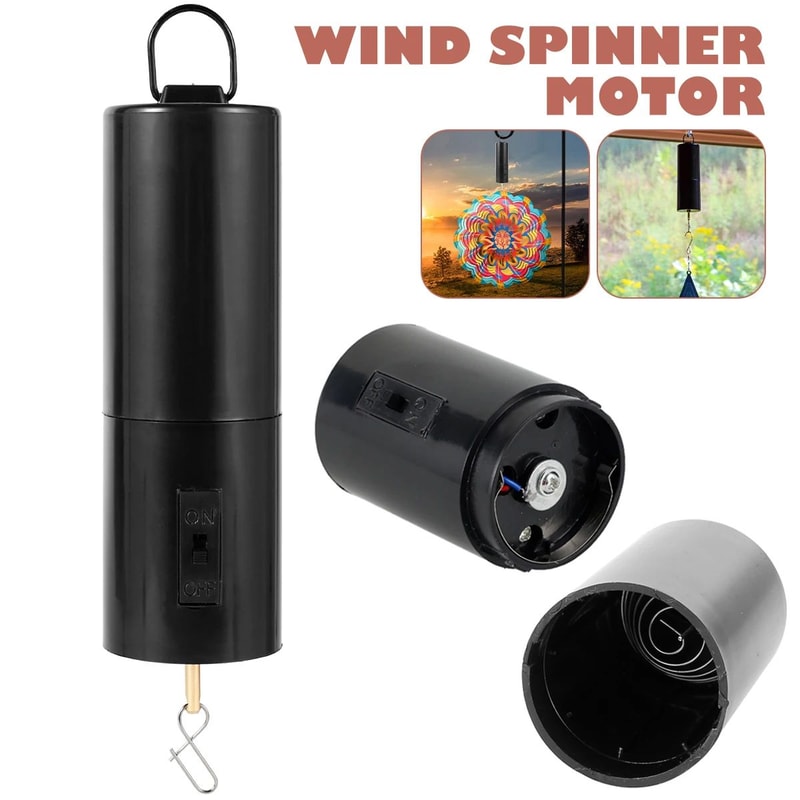 Battery Powered Wind Spinner Motor 3