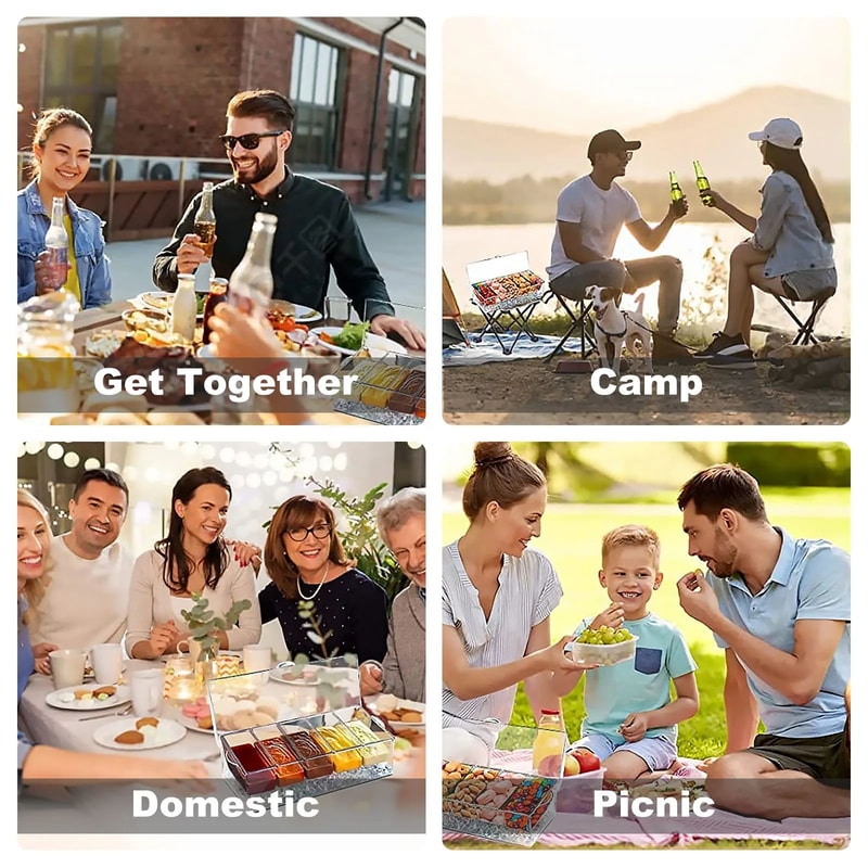 Acrylic Seasoning Storage Box 6