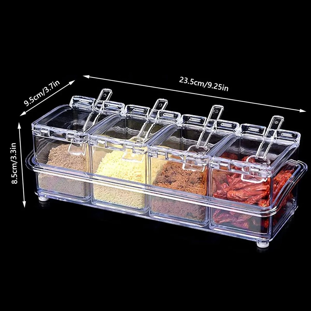 Acrylic Seasoning Storage Box 9