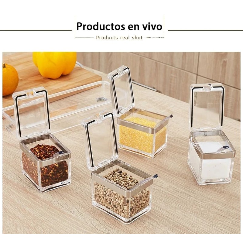 Acrylic Seasoning Storage Box 10