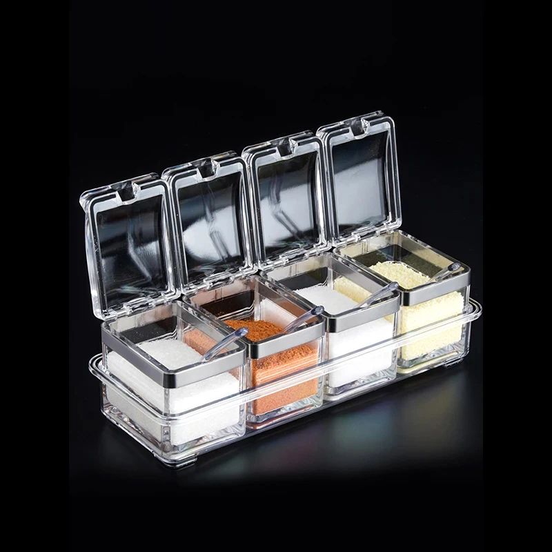 Acrylic Seasoning Storage Box 11