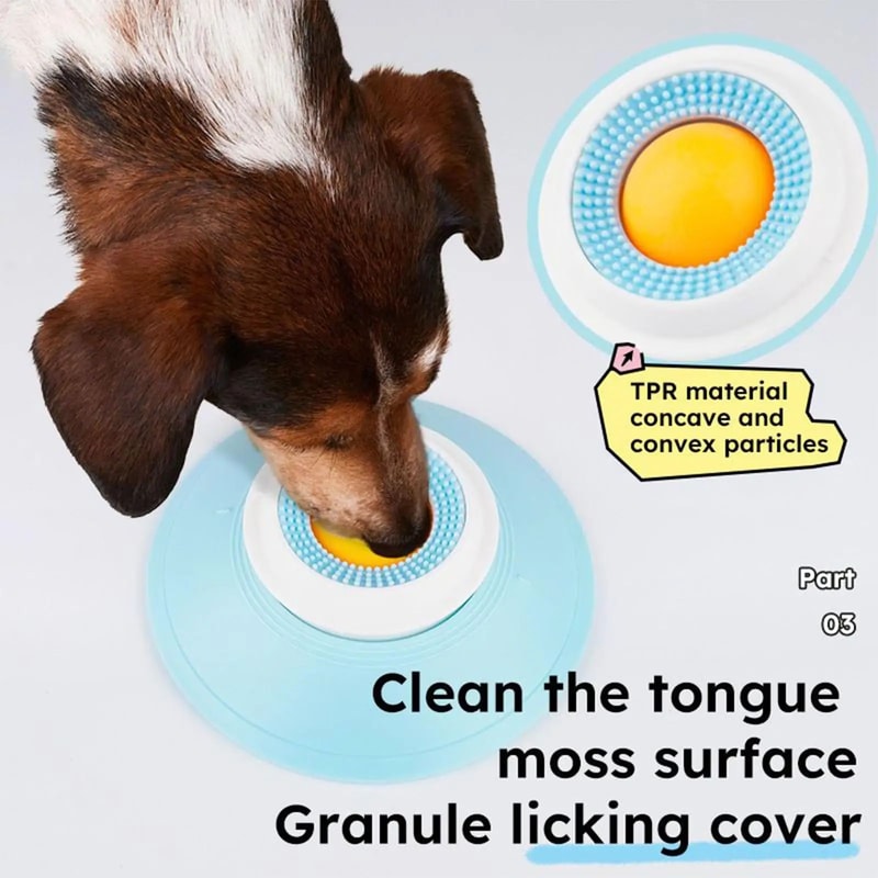 Dog Slow Feeder Lick Bowl 4