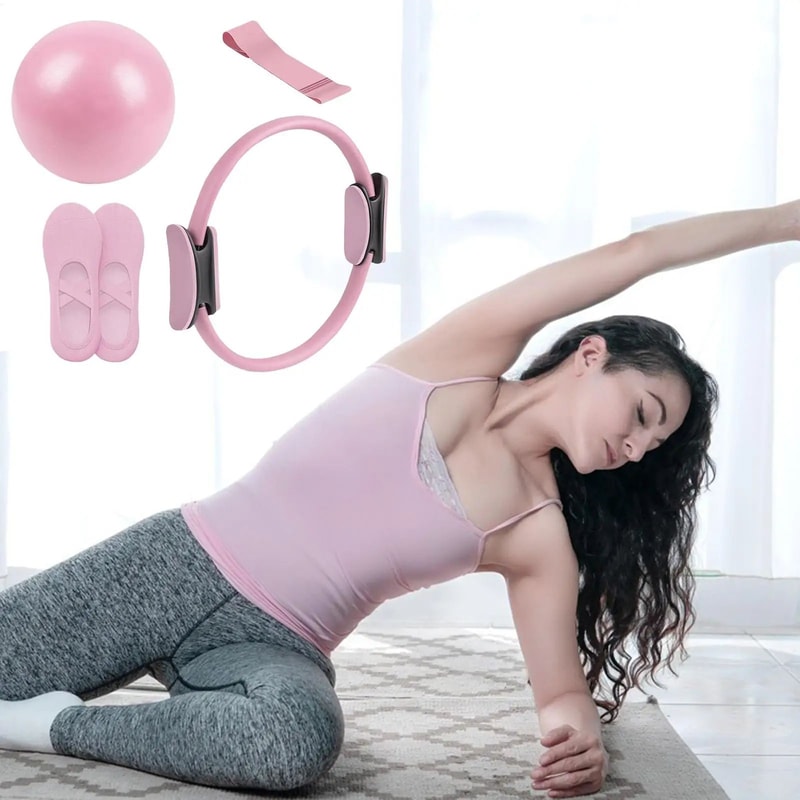 Pilates Ball And Ring Set 3