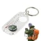 Mini Keychain Compass Thermometer 0
