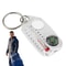 Mini Keychain Compass Thermometer 1