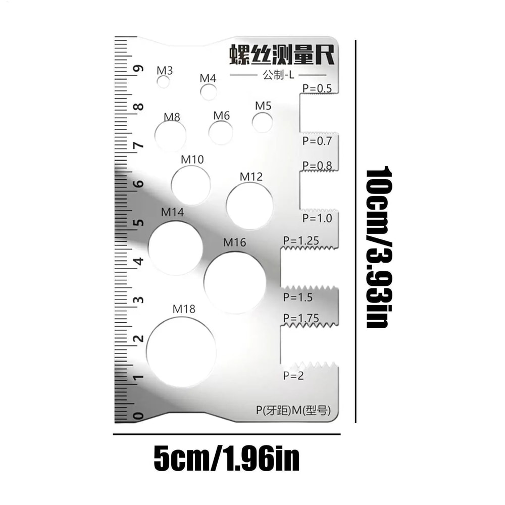 Portable Bolt Thread Checker Tool 1