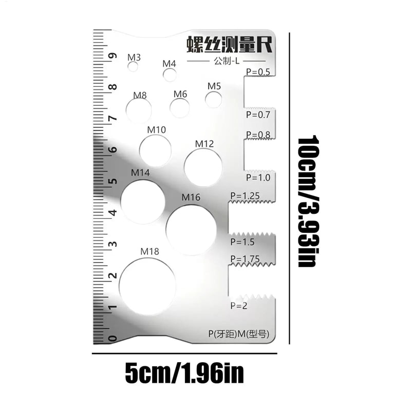Portable Bolt Thread Checker Tool 1