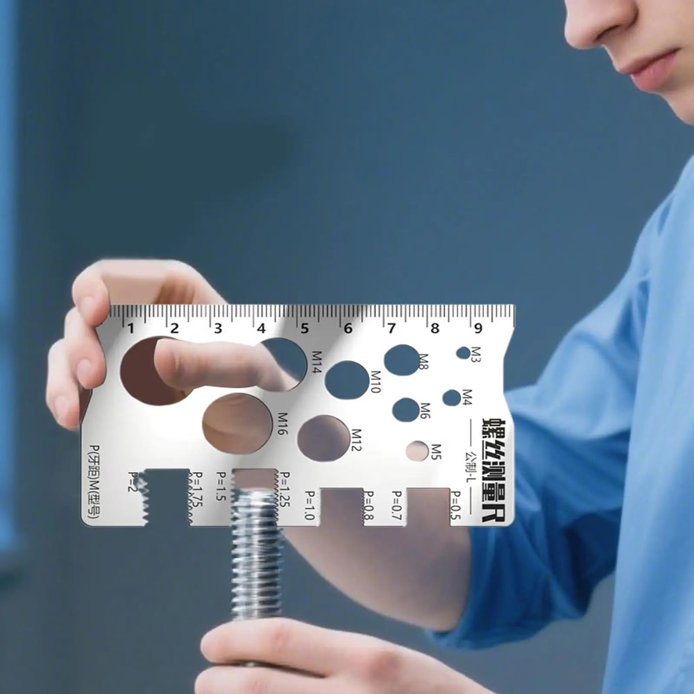 Portable Bolt Thread Checker Tool 6