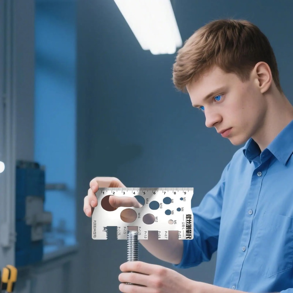 Portable Bolt Thread Checker Tool 8