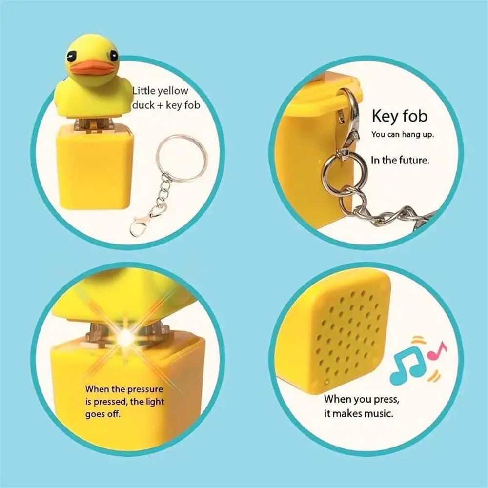 Quacky Duck Keyboard Fidget Toy 4