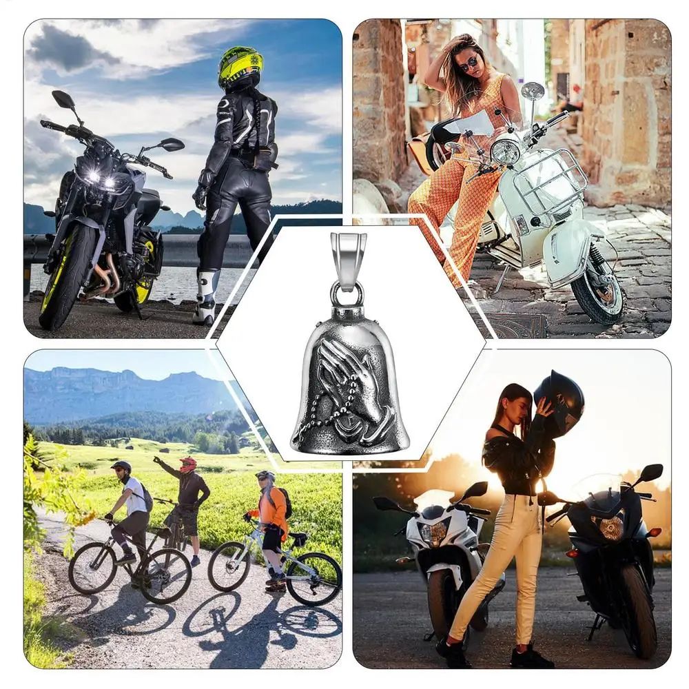 Motorcycle Lucky Bell Charm 8