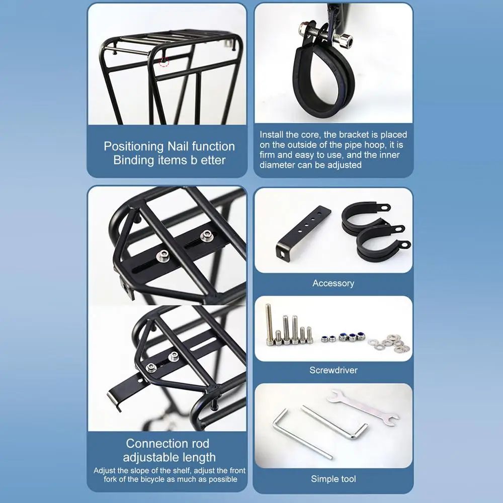 Bicycle Front Cargo Rack 10