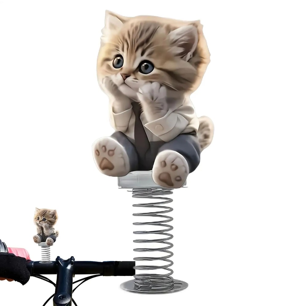 Shaking Head Cat Dashboard Decor 0