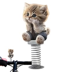 shaking head cat dashboard decor