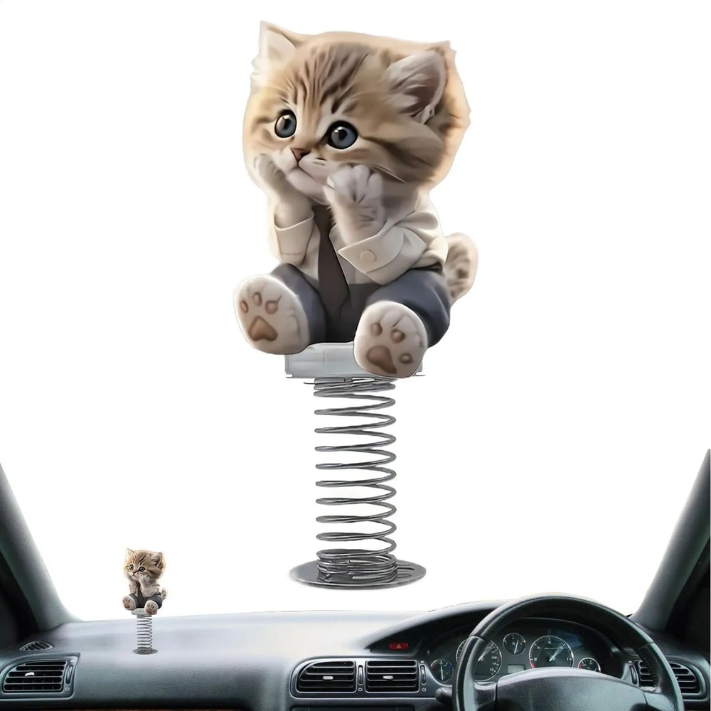 Shaking Head Cat Dashboard Decor 6