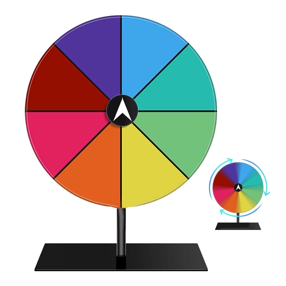Tabletop Prize Spin Wheel 1
