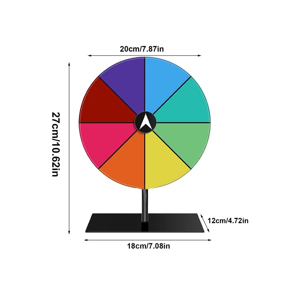 Tabletop Prize Spin Wheel 5