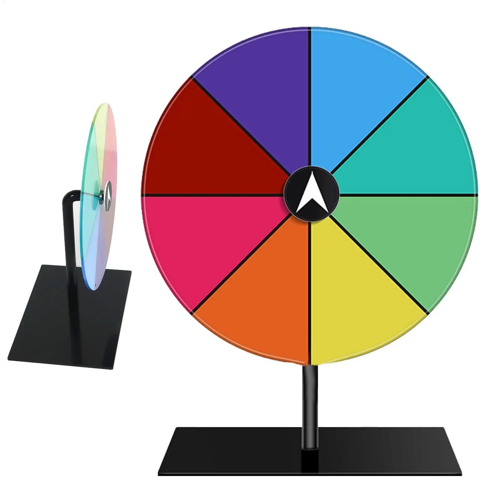 Tabletop Prize Spin Wheel 6