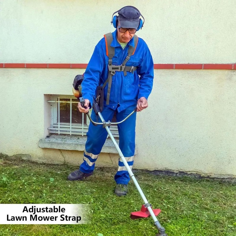 Double Shoulder Lawn Mower Strap 7