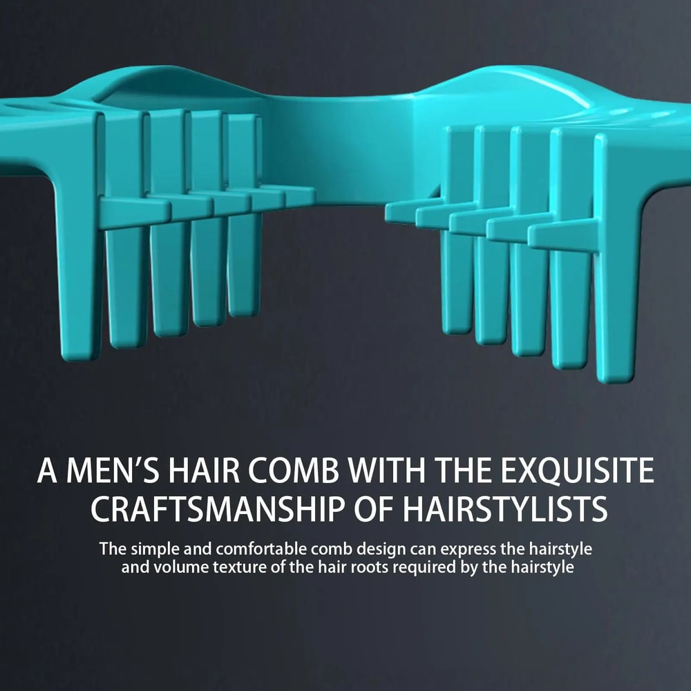 Wide Tooth Volumizing Hair Comb Korea Style Seam Covering Bangs 7