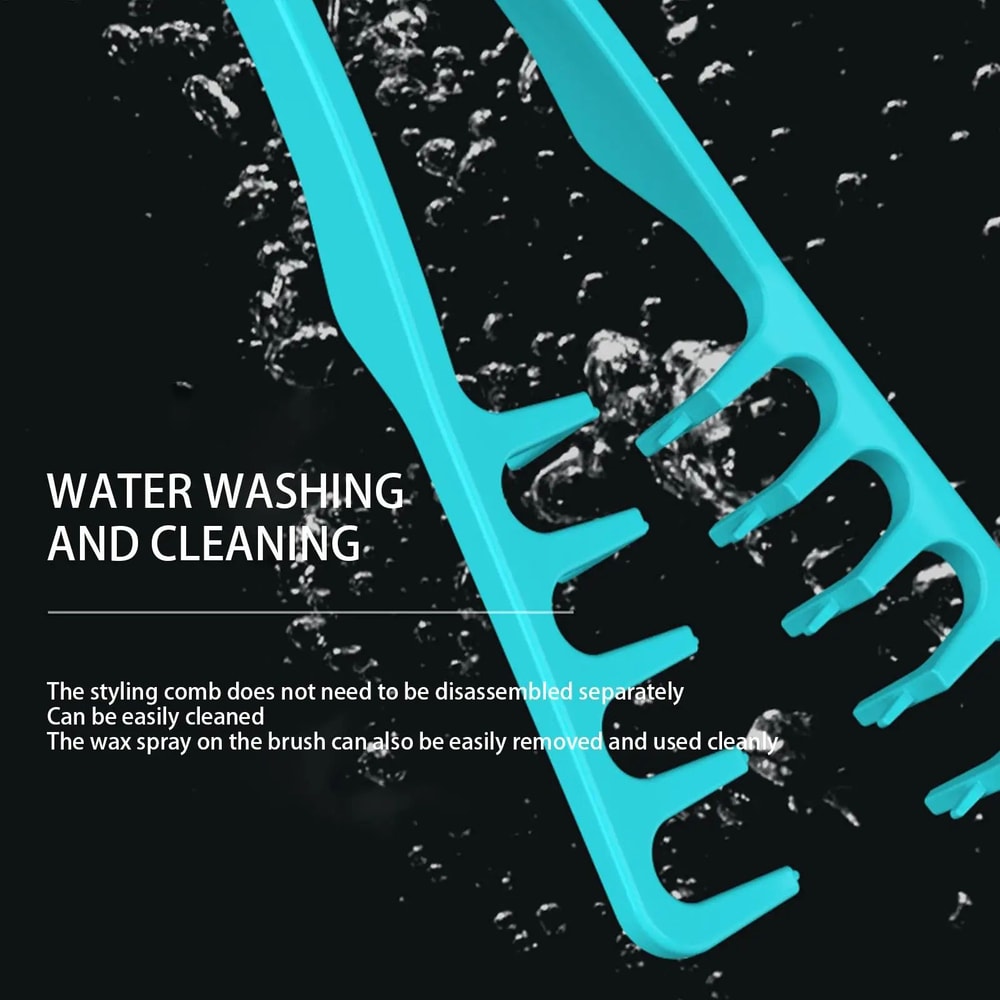 Wide Tooth Volumizing Hair Comb Korea Style Seam Covering Bangs 9