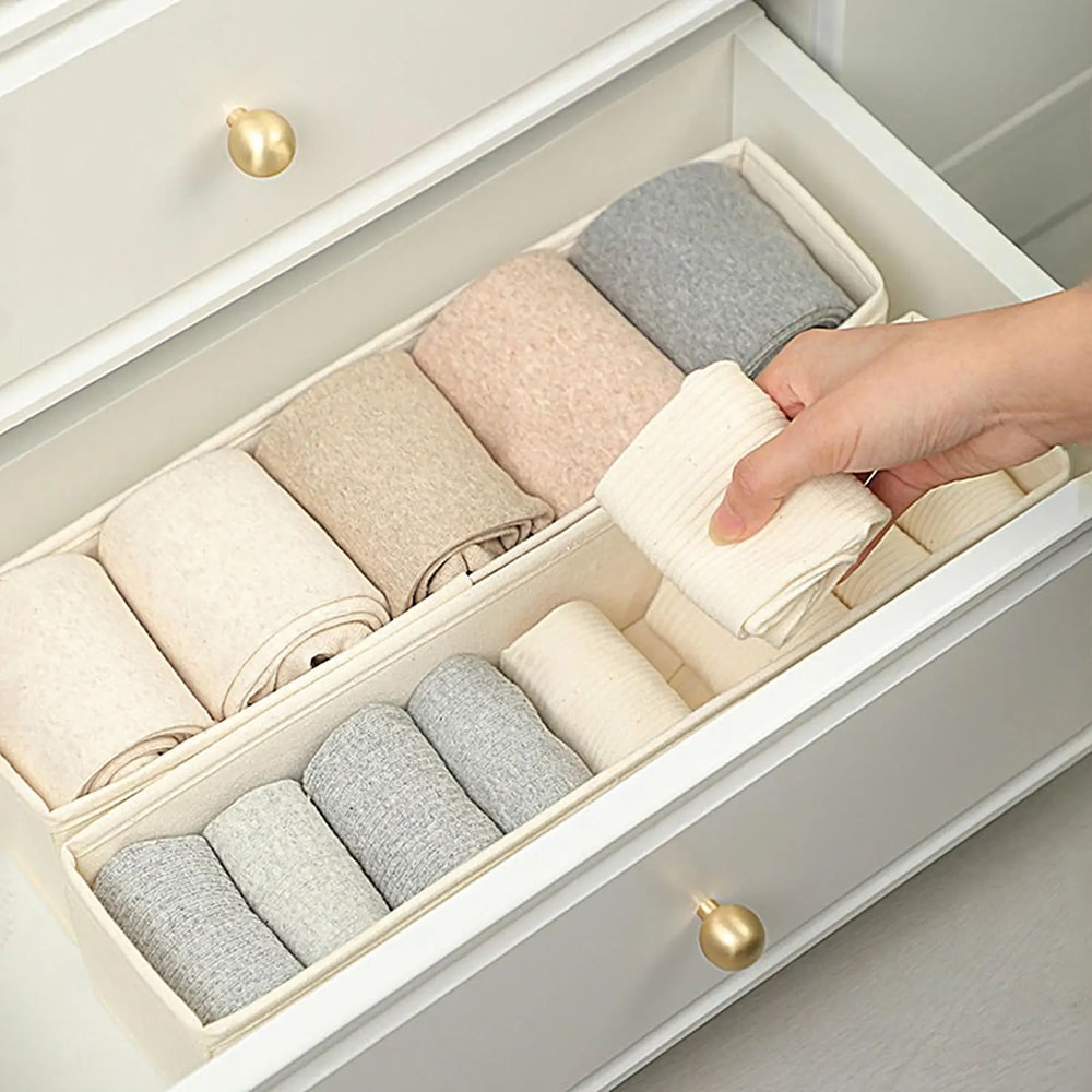 Foldable Drawer Storage Bin 4