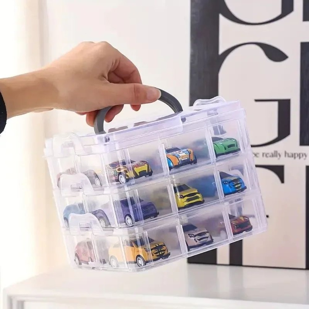 Stackable 3 Tier Storage Organizer 6