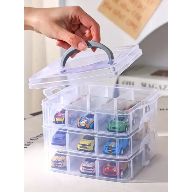 Stackable 3 Tier Storage Organizer 8