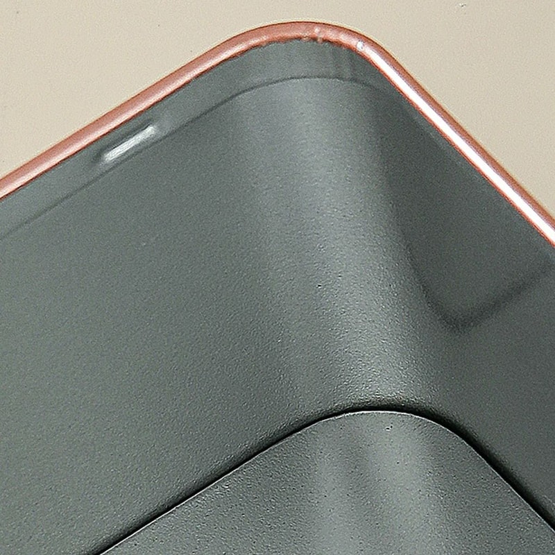 Square Metal Tea Storage Tin 9