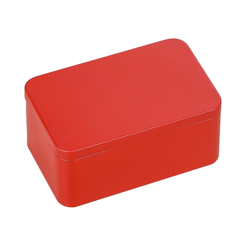 Square Metal Tea Storage Tin 12