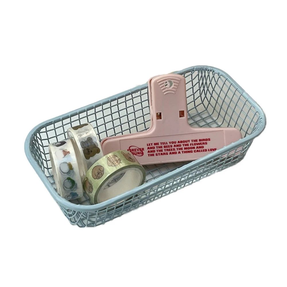 Metal Desktop Storage Basket 10