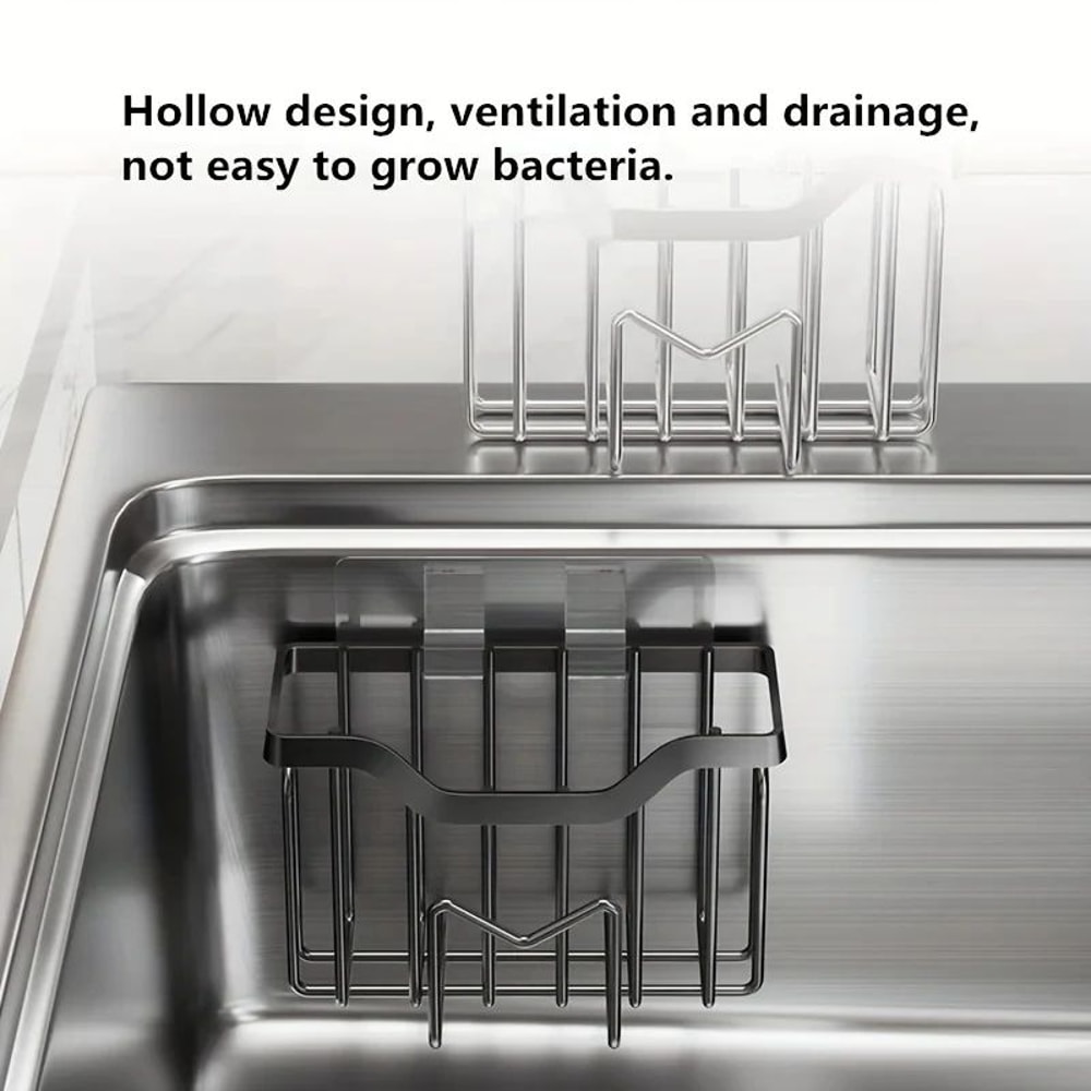 Stainless Steel Sink Sponge Holder 6