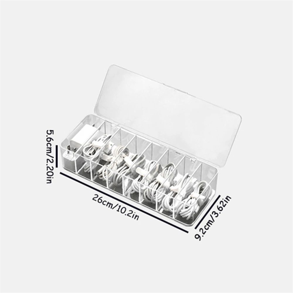 Transparent Cable Storage Box 1