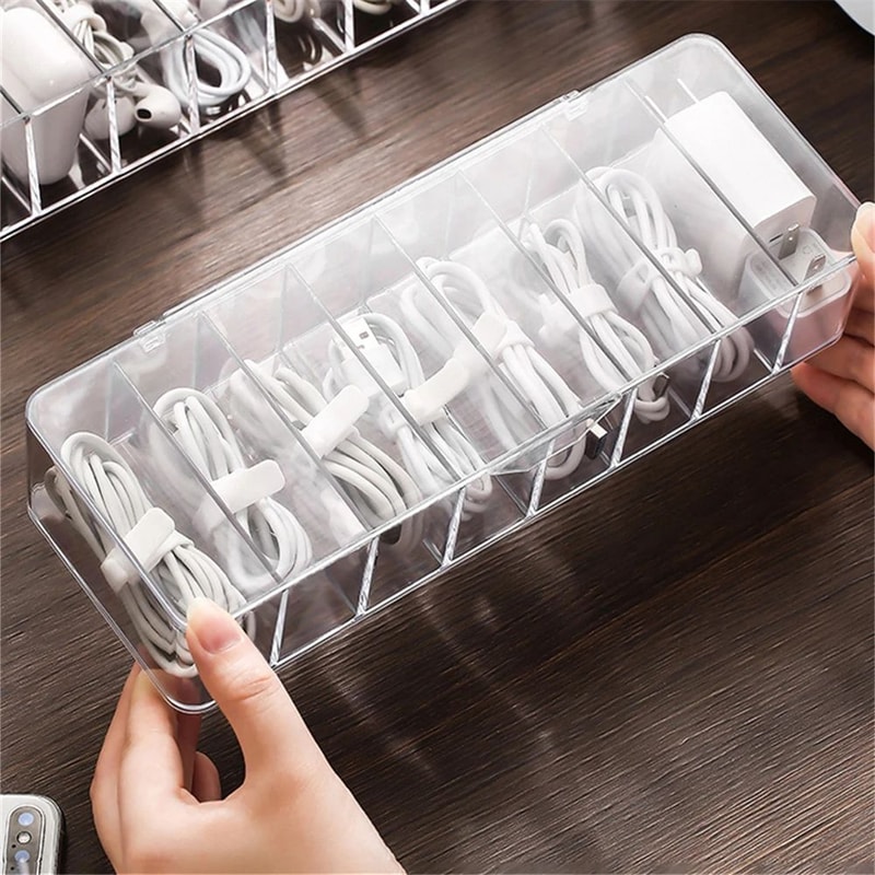 Transparent Cable Storage Box 2