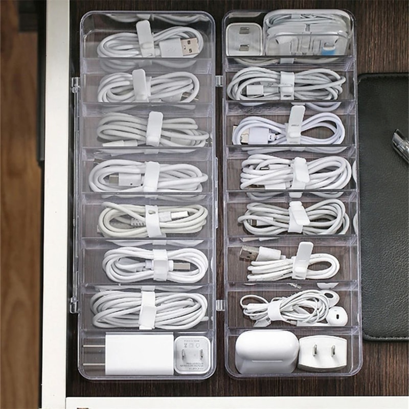 Transparent Cable Storage Box 3