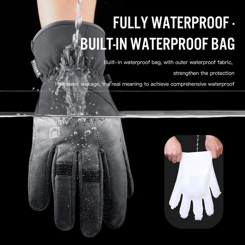 Waterproof Winter Touchscreen Gloves For Men And Women 3