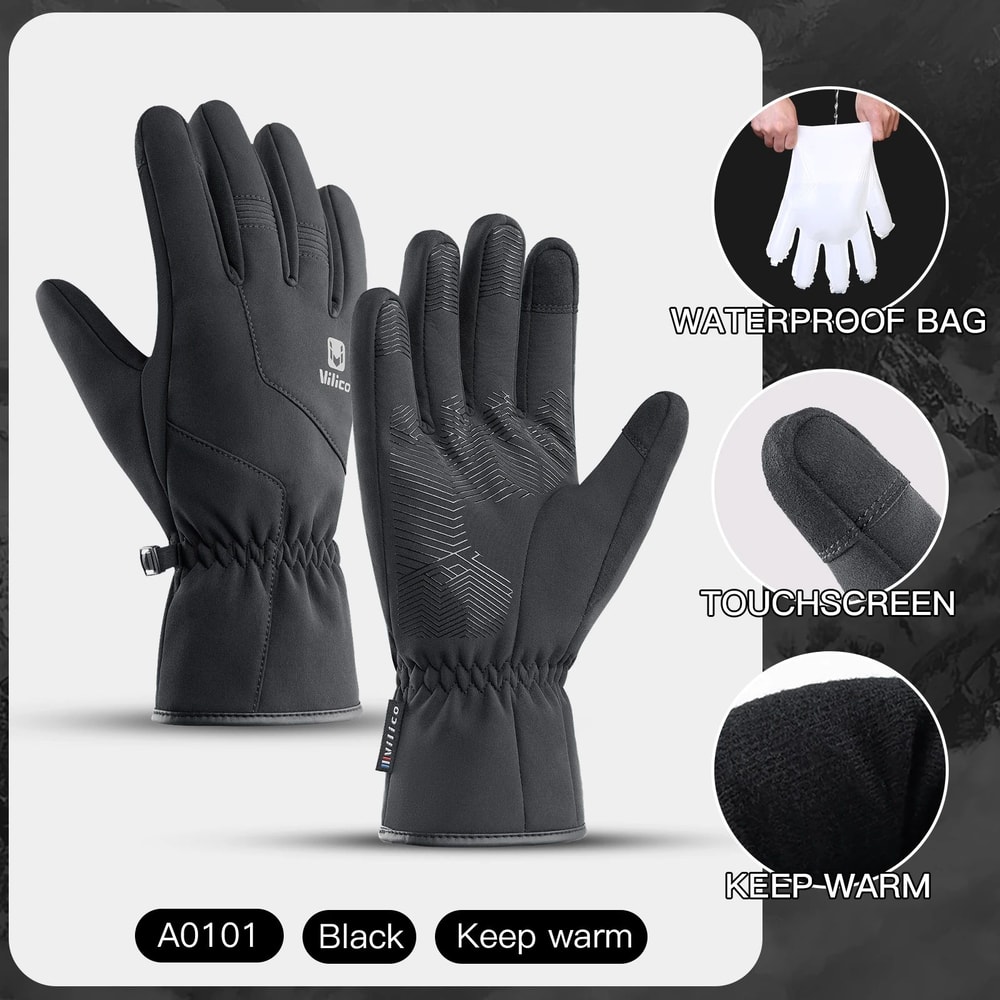 Waterproof Winter Touchscreen Gloves For Men And Women 6