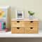 Bamboo 4Drawer Desktop Organizer For Desk Storage 1