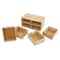 Bamboo 4Drawer Desktop Organizer For Desk Storage 3