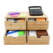 Bamboo 4Drawer Desktop Organizer For Desk Storage 6
