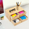 Bamboo 4Drawer Desktop Organizer For Desk Storage 7