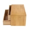 Bamboo Desktop Organizer With 2 Drawers For Desk Storage 9