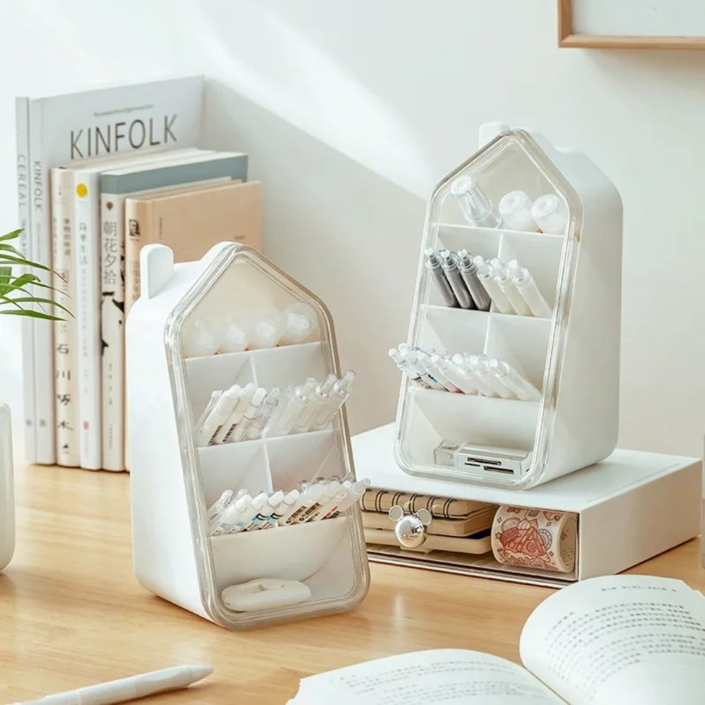 Japanese Style Horizontal Pen Holder Desktop Organizer 1