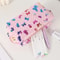 Colorful Glossy Butterfly PU Leather Pencil Case And Desk Organizer 4