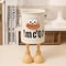 Cartoon Pen Holder Desk Organizer With Random Letter Stickers 3